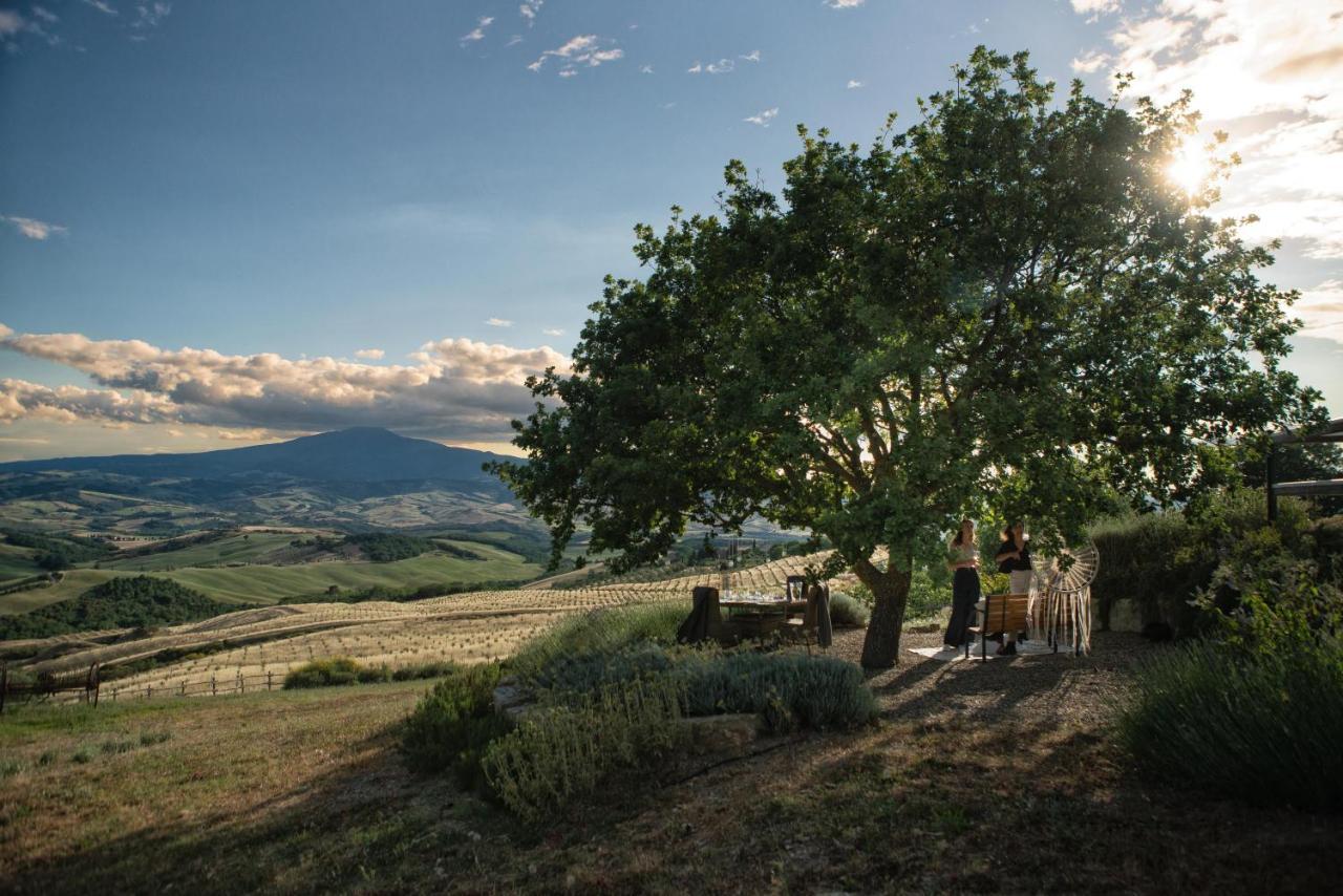 Podere Val D'Orcia - Tuscany Equestrian サルテアーノ エクステリア 写真