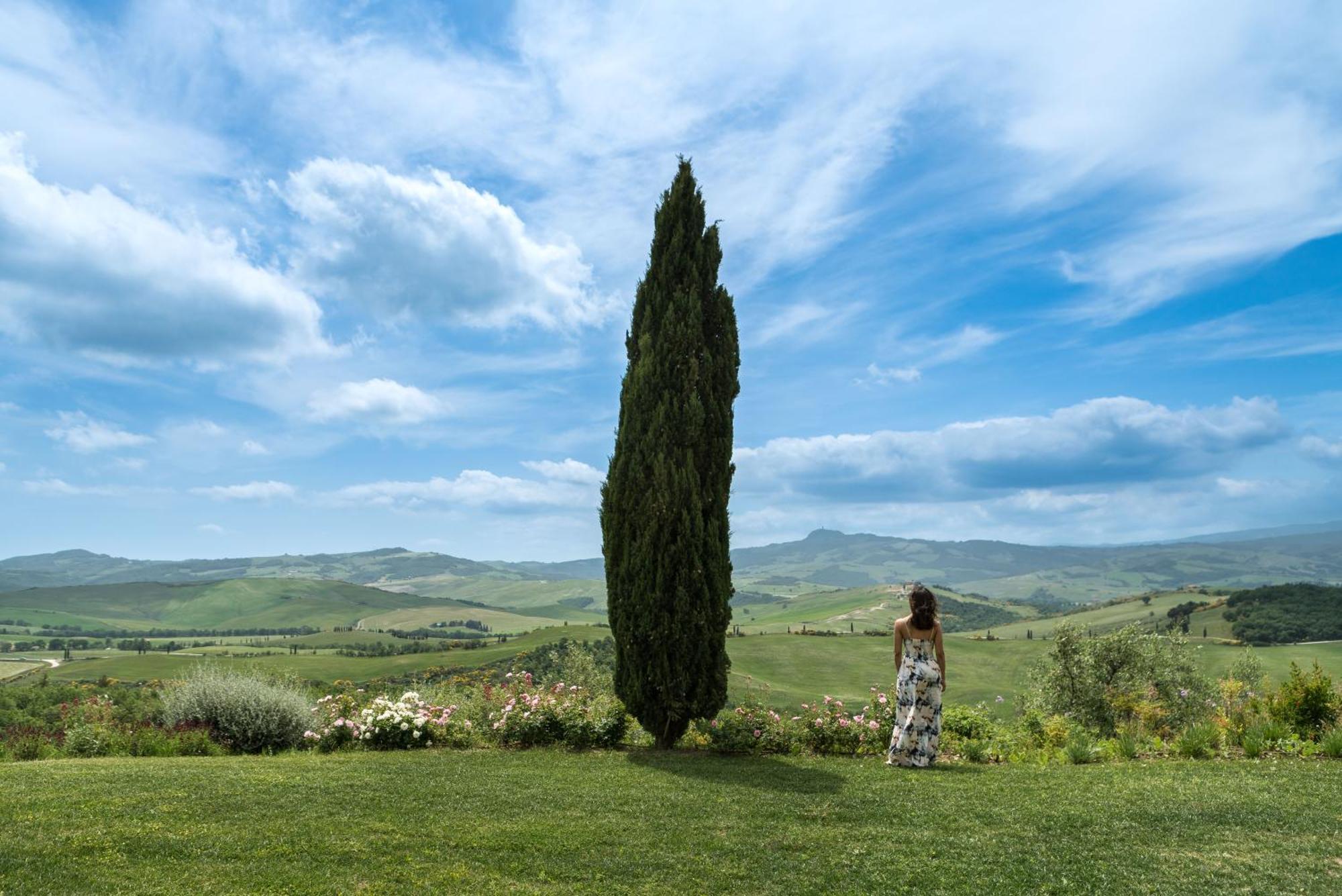 Podere Val D'Orcia - Tuscany Equestrian サルテアーノ エクステリア 写真